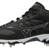 MIZUNO 9-SPIKE DOMINANT IC MID MENS METAL BASEBALL CLEAT