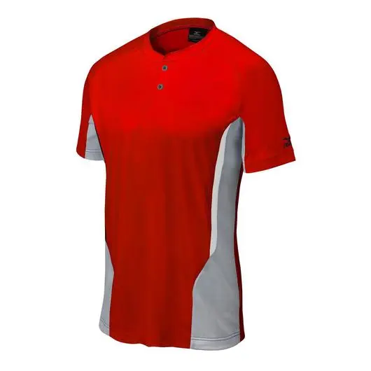 MIZUNO YOUTH ELITE 2-BUTTON BASEBALL JERSEY 5 MIZUNO YOUTH ELITE 2-BUTTON BASEBALL JERSEY - Image 5