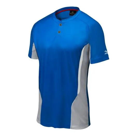 MIZUNO YOUTH ELITE 2-BUTTON BASEBALL JERSEY 9 MIZUNO YOUTH ELITE 2-BUTTON BASEBALL JERSEY - Image 9