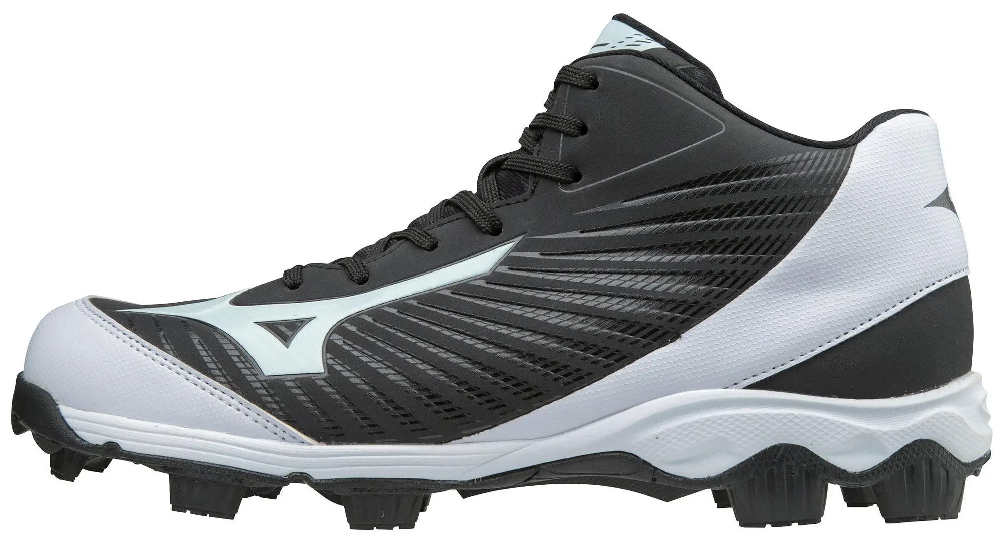 Mizuno 9-Spike Advanced Franchise 9 Mid Molded Baseball Cleat 2 Mizuno 9-Spike Advanced Franchise 9 Mid Molded Baseball Cleat - Image 2