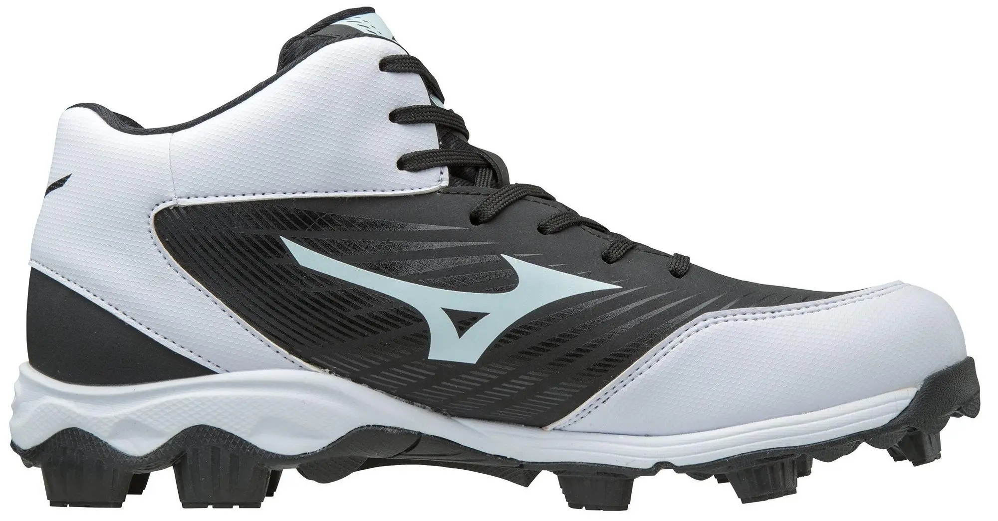 Mizuno 9-Spike Advanced Franchise 9 Mid Molded Baseball Cleat 4 Mizuno 9-Spike Advanced Franchise 9 Mid Molded Baseball Cleat - Image 4