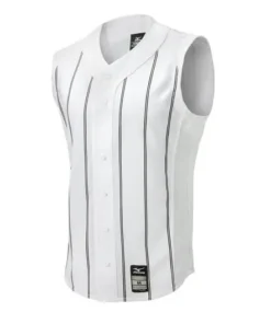Mizuno PRO PINSTRIPE JERSEY SLEEVELESS -Baseball sales Mizuno PRO PINSTRIPE JERSEY SLEEVELESS 5