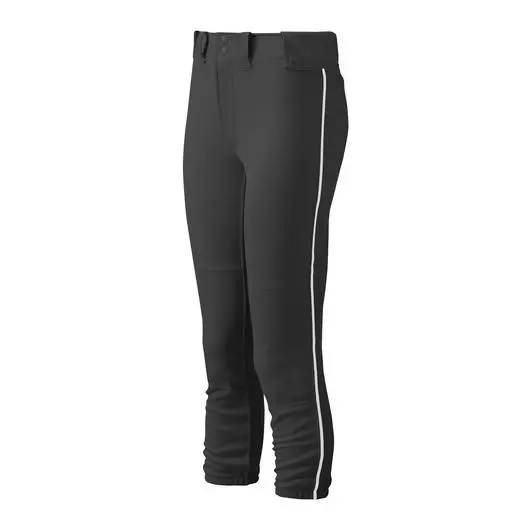 Mizuno Women's Belted Piped Softball Pant 1 Mizuno Women's Belted Piped Softball Pant