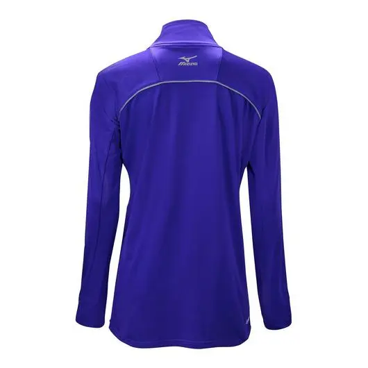 Mizuno Girl's Comp 1/2 Zip Long Sleeve Pullover - Image 4