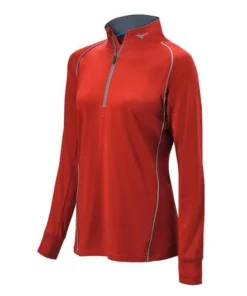Mizuno Women's Comp 1/2 Zip Long Sleeve Pullover -Baseball sales Mizuno Women s Comp 12 Zip Long Sleeve Pullover 5