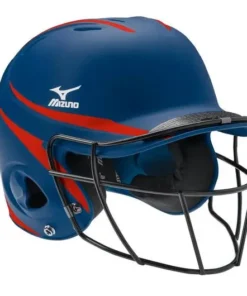 Mizuno MVP Series S/M Fastpitch Softball Batting Helmet With Mask