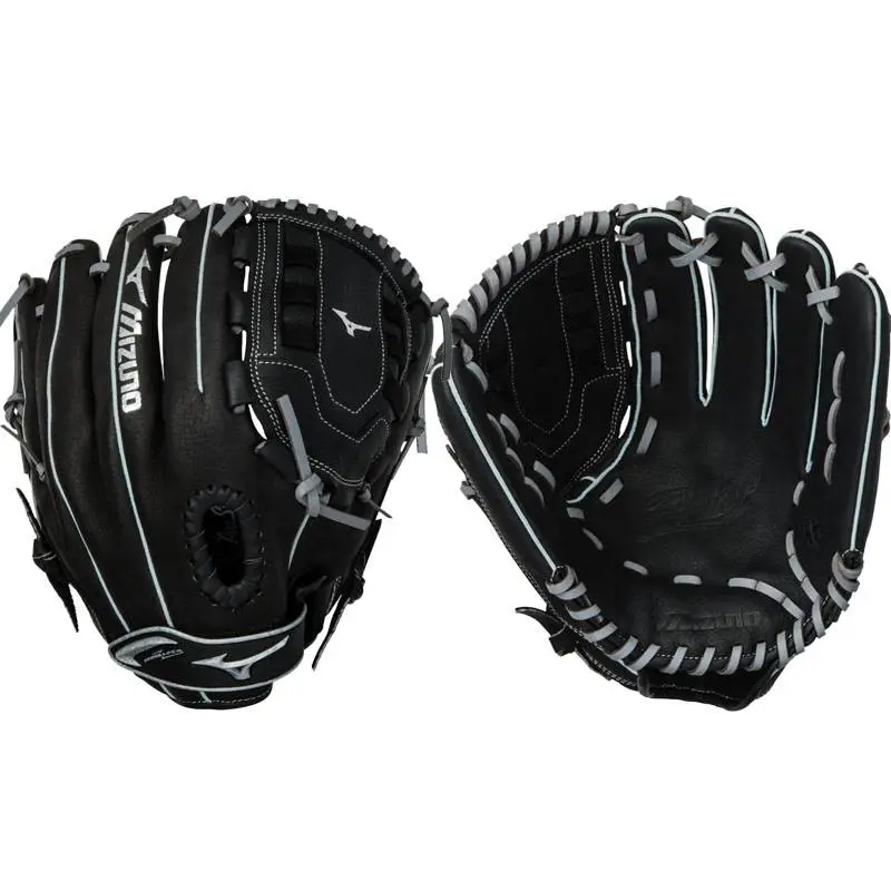 Mizuno GPM1304 Premier Black/Grey 13" Slowpitch Glove 1 Mizuno GPM1304 Premier Black/Grey 13" Slowpitch Glove